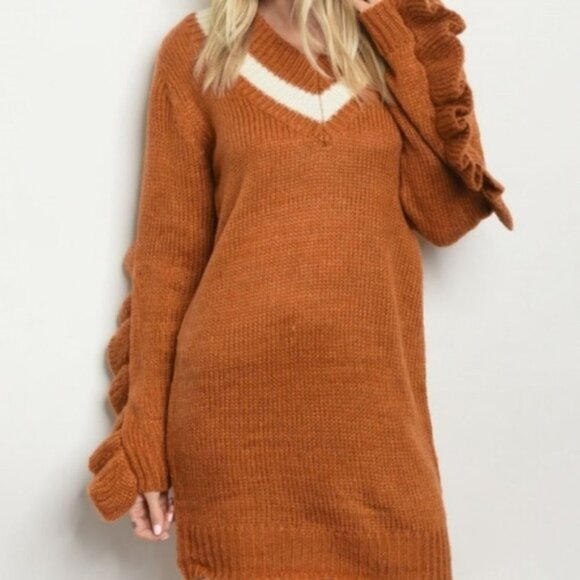 SWEATER DRESS - Picture 1 of 3
